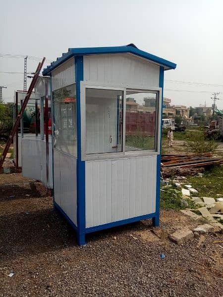 security guard cabin office container Porta cabin's 6