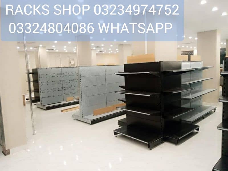 New Racks/ wall rack/ Store Rack/ Cash counter/ shopping trolleys/ bin 0