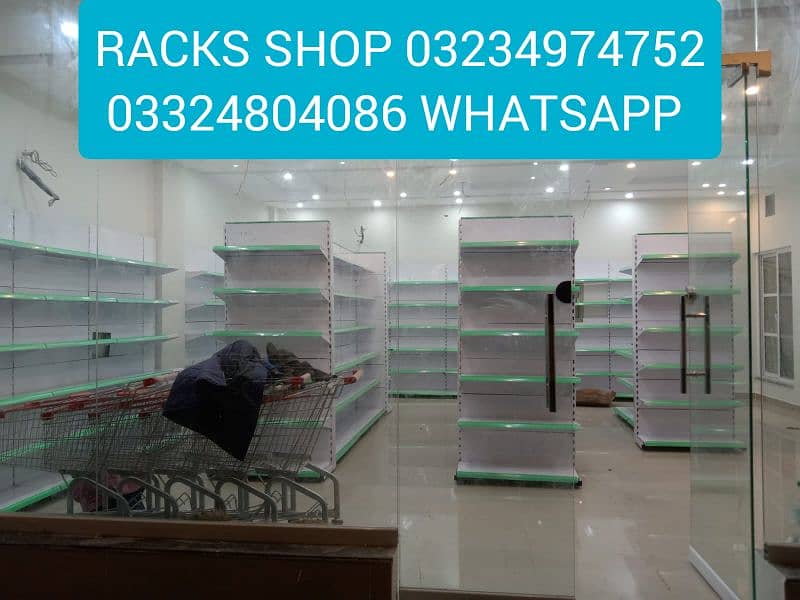 New Racks/ wall rack/ Store Rack/ Cash counter/ shopping trolleys/ bin 12