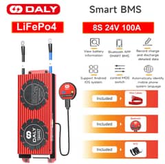 DALY Smart BMS 8S 24V 100A For 24V LiFePO4 Battery Pack In Pakistan