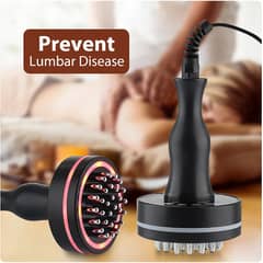 Electric Body Massager Therapy Meridian Brush Vibration Infrared