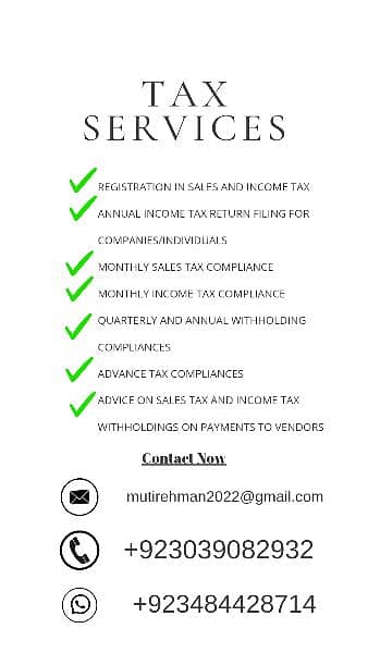 Tax Consultancy Services 0
