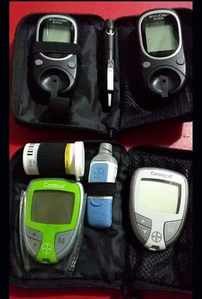 OMRON Blood pressure monitor, machine, Glucometer and Nebuliser 10