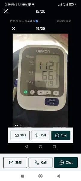 OMRON Blood pressure monitor, machine, Glucometer and Nebuliser 12