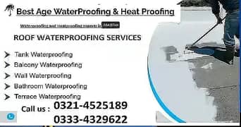 Roof Leakage Waterproofing Service * Roof Heat Proofing Service * Bath