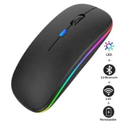 Wireless mouse rechargeable
