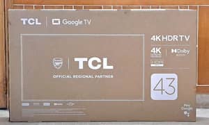 Tcl led 43 inch boder less 43P635 Box pack 0/3/2/4/4/4/5/1/2/1/6
