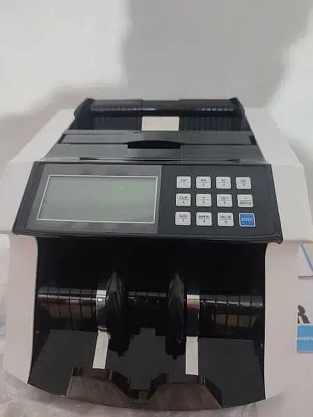 Wholesale Bank Currency,note mix Cash Count Machine with fake detect 7
