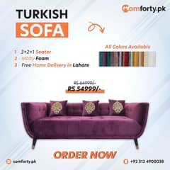 Sofa Set/Six Seater Sofa/Turkish Sofa/Molty Flex Seat/L-Shaped Sofa