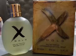 X. Gold Perfume Spray.