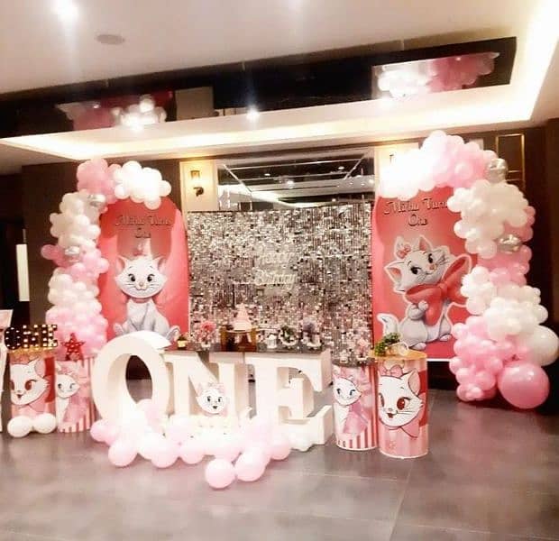 birthday Decoration / balloon Decoration / birthday theme decor / 3