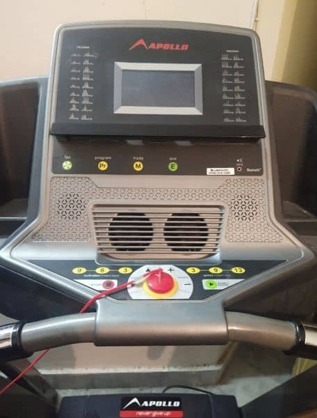 American fitness Slimline treadmill Electronic treadmill running walk 1