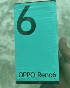 Oppo Reno 6 complete box 65w original charger blu color