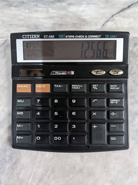 Citizen CT-555 Calculator 1