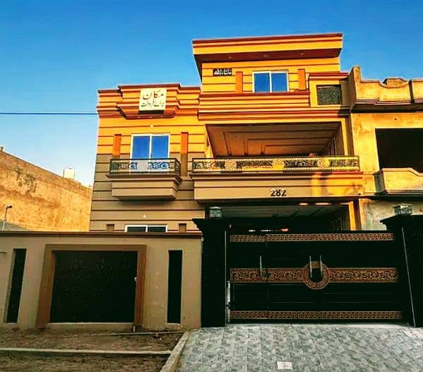 10 Marla Brand New Double Storey Double Unit House Available For Sale In Snober City Adiala Road Rawalpindi. 0