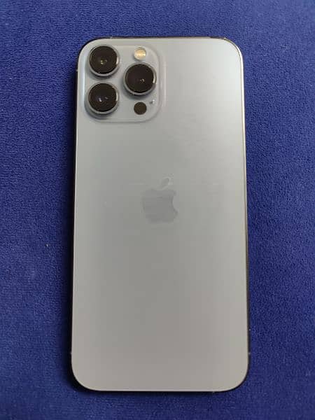 Iphone 13 Pro Max 256 GB JV Sierra Blue (Complete Sim time available) 2