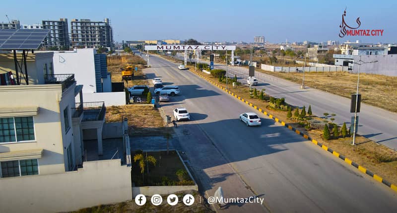 6 Marla Plot For Sale In Mumtaz City, Islamabad 1