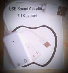 USB Sound Adapter 7.1 Channel