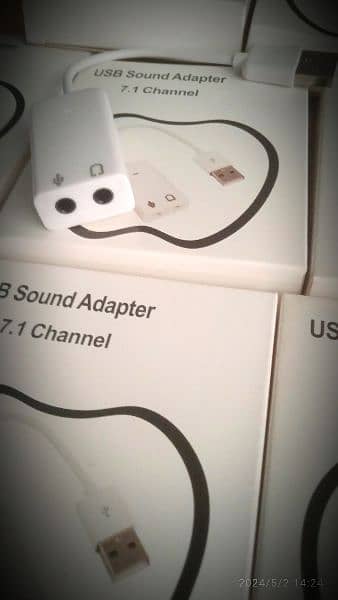 USB Sound Adapter 7.1 Channel 3