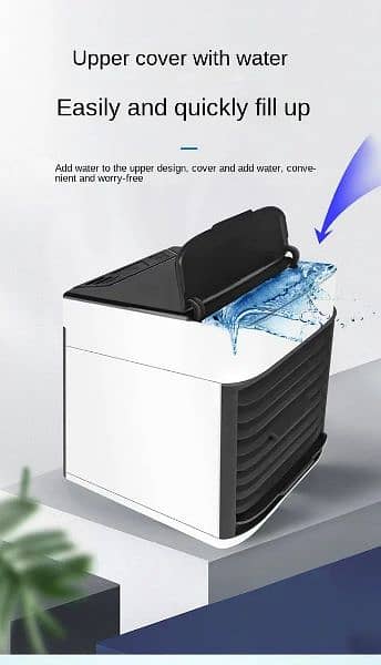 mini air cooler and AC fan 1