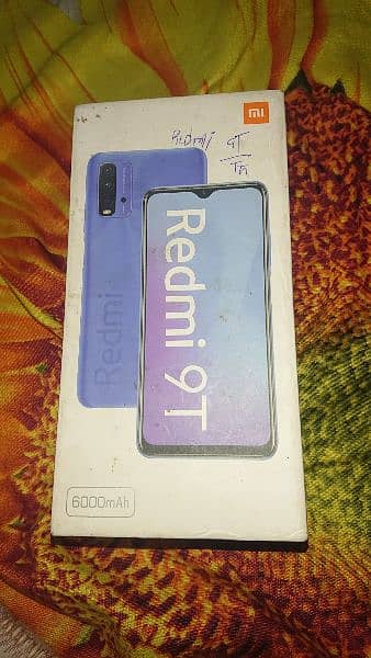 Readmi 9T with box and charger. 1