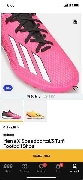 Adidas Football Turf Shoes Sz: US10 Original and Brand New 6