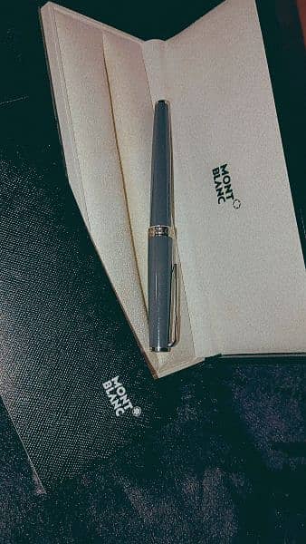 montBlanc PeN made in Germany, grey color 2