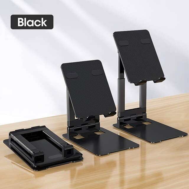 Metal Heavy Duty Multifunctional Digital Folding Desktop Stand (Size 1 0