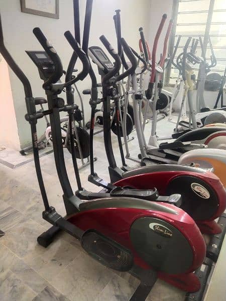 exercise cycle airbike elliptical machine cardio gym fitness spin bike 4