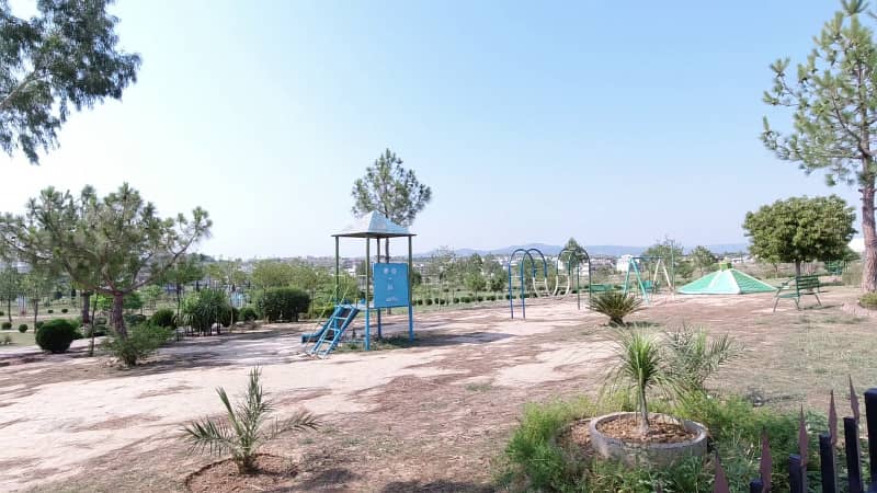 500 Square Yard Residential Plot. For Sale F Block. In Gulshan e Sehat E-18 Islamabad. 8