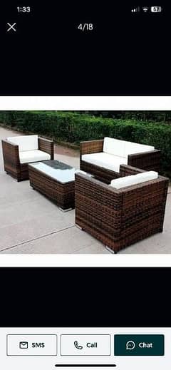 New Rattan Outdoor Furniture Sets in imported material