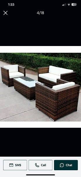 New Rattan Outdoor Furniture Sets in imported material 0