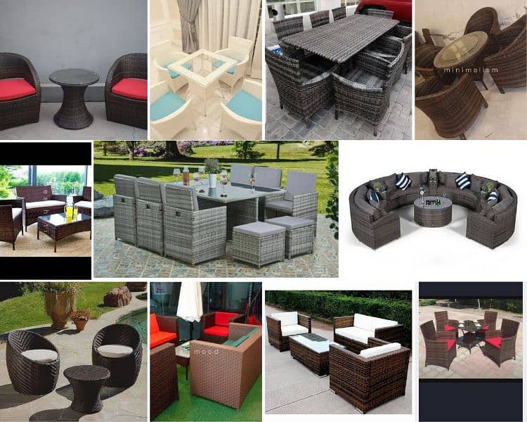 New Rattan Outdoor Furniture Sets in imported material 11