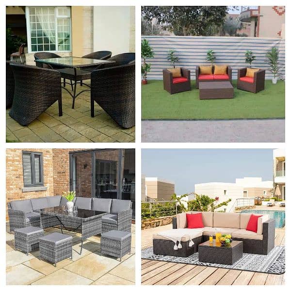 New Rattan Outdoor Furniture Sets in imported material 15