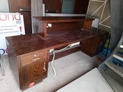 Imported full wooden reception table