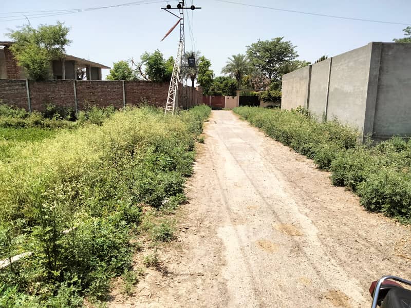 5 Kanal Land For Fram House Sale for Sale Moza Karbath Bedian Road Lahore 3