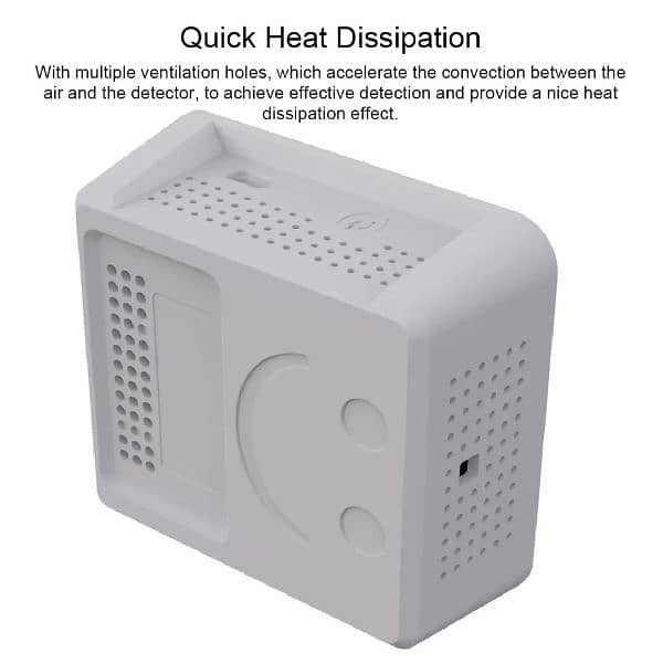 6 In 1 Air Quality Monitor Air Purifier Multifunctional Automatic 1