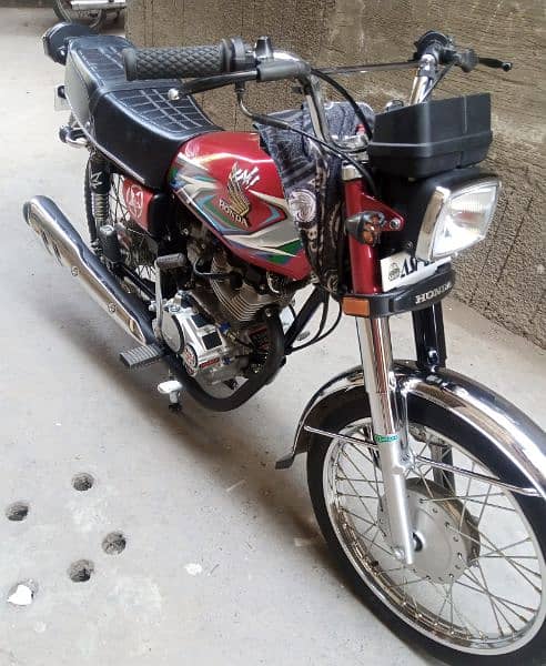 honda125 modified total genman bike complt docs k sath 1