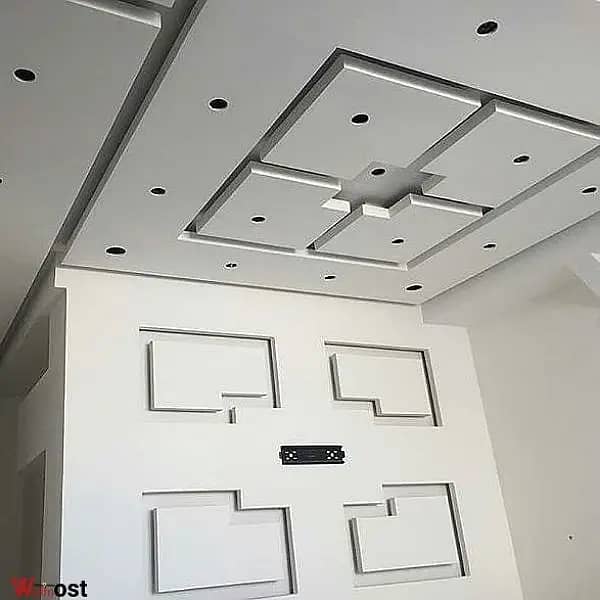 POP Ceiling/Roof Ceiling/Gypsum Ceiling/Plastir of paris ceiling 5