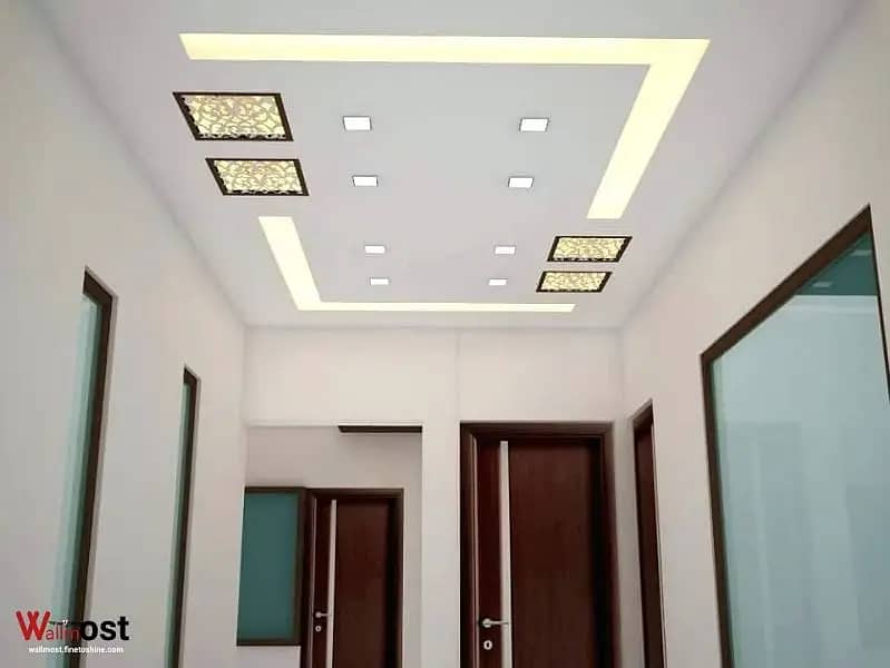 POP Ceiling/Roof Ceiling/Gypsum Ceiling/Plastir of paris ceiling 7