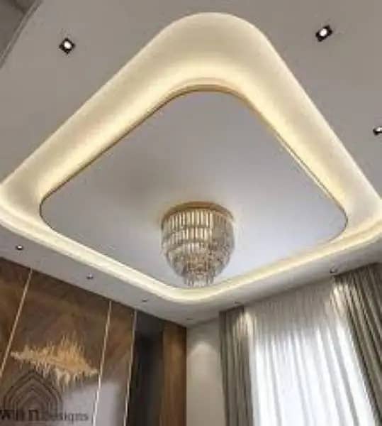 POP Ceiling/Roof Ceiling/Gypsum Ceiling/Plastir of paris ceiling 14