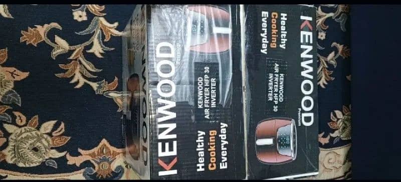 Kenwood air fryer 10/10 no used box pack 2