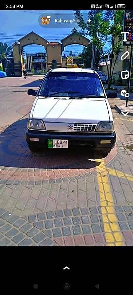 mehran, chill AC, new engine,tyres, sound, cal 03065746769 4