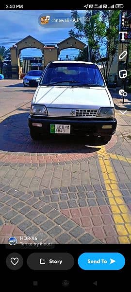 mehran, chill AC, new engine,tyres, sound, cal 03065746769 18