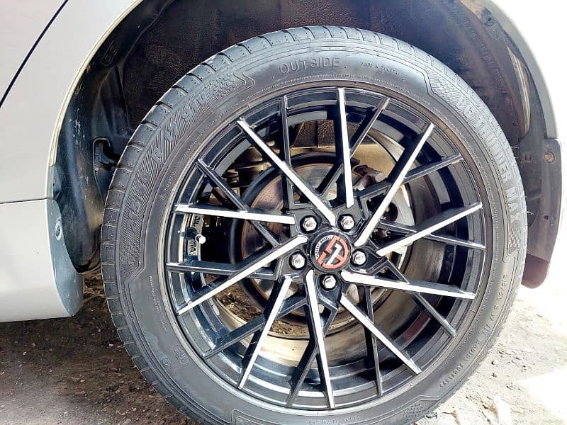 215/50/17 BG Thunder Max Tyre Rims Exchange Posibal With 16 inch Rims 0