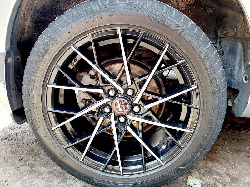 215/50/17 BG Thunder Max Tyre Rims Exchange Posibal With 16 inch Rims 2