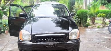 Hyundai Santro 2003 Model black colour