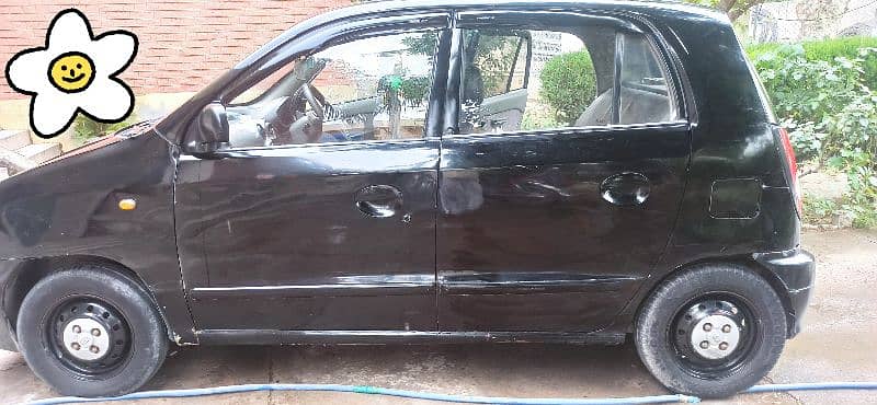 Hyundai Santro 2003 Model black colour 1