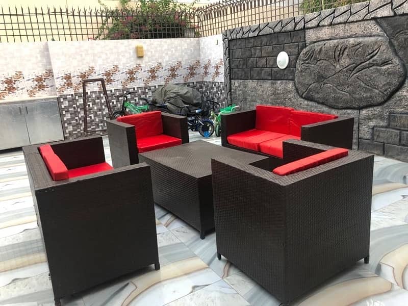 Outdoor Synthetic Rattan Furniture Long Lasting imported materials 2