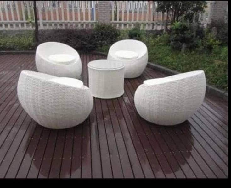 Outdoor Synthetic Rattan Furniture Long Lasting imported materials 4